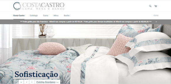 Costa Castro - Cama, mesa e banho