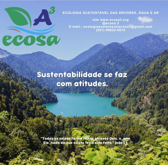 Ecosa3 Ecologia Sustentável das Árvores, Água e Ar